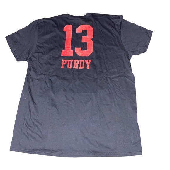 Fanatics San Francisco 49ers Brock Purdy #13 T-Shirt Mens 3XL NFL Football SF‎ - Picture 2 of 4